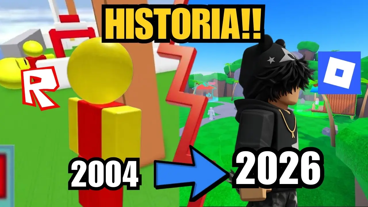 La historia completa de Roblox 2004-2026